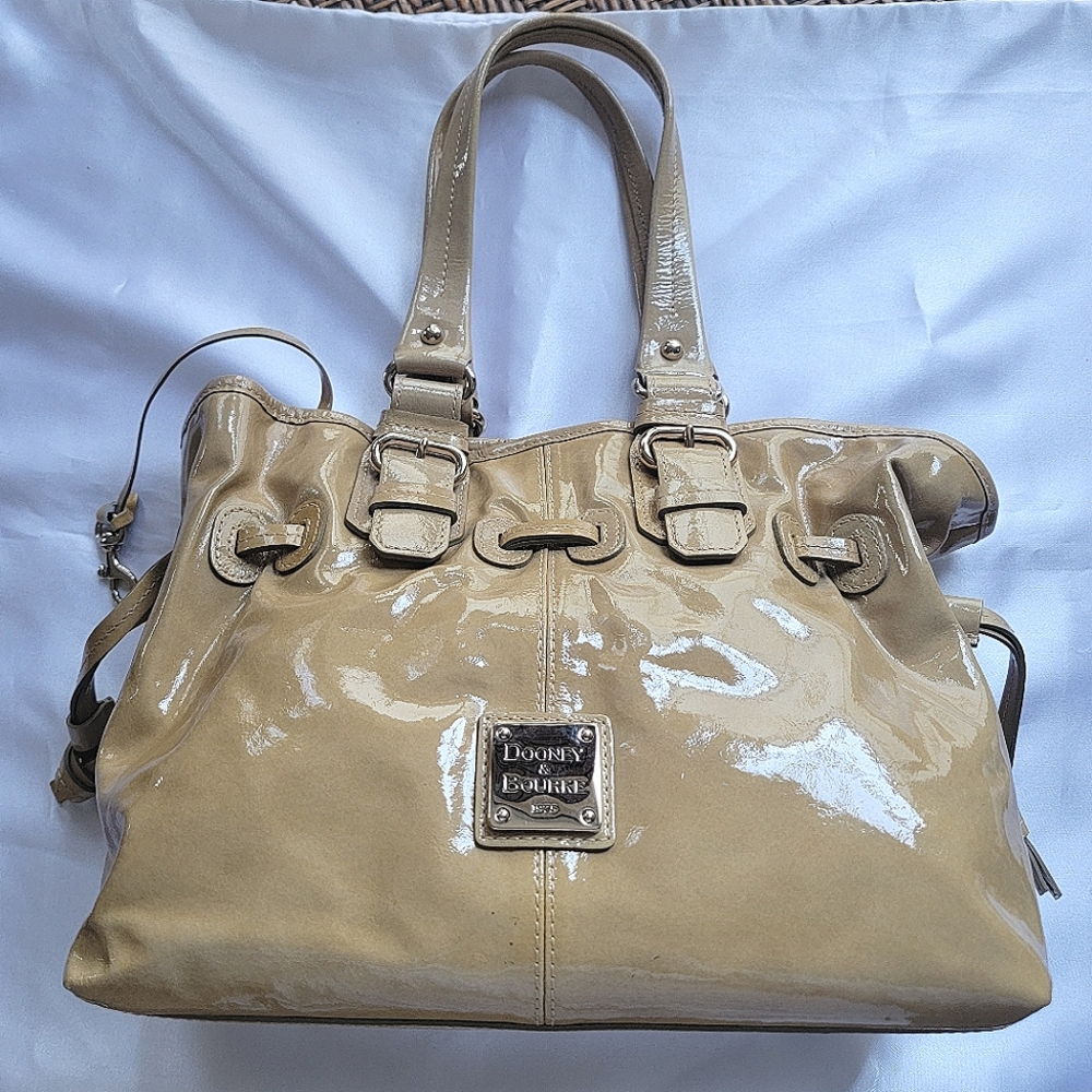 Dooney & Bourke Vintage Chiara Patent Leather Bag